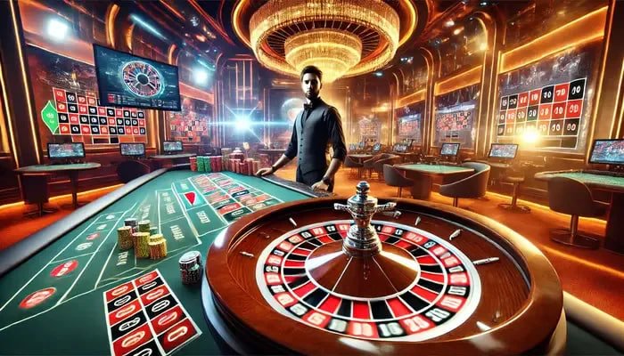 Live casino and slots entertainment section on wk7777 for Filipino players